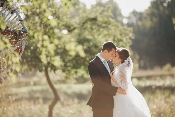 Mutlu gelin ve damat düğünlerinde