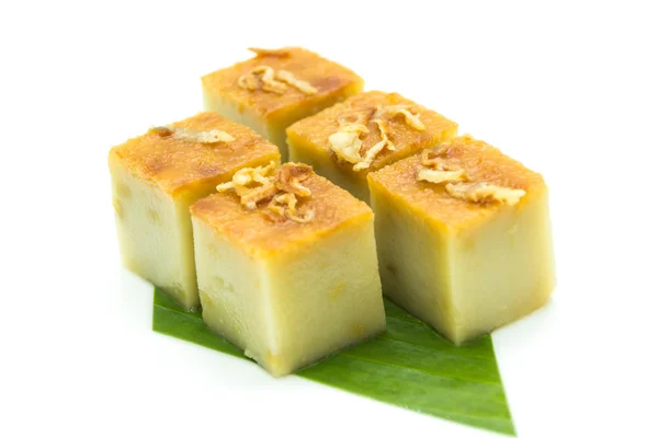 Thaise dessert gemaakt van eieren en kokosmelk — Stockfoto