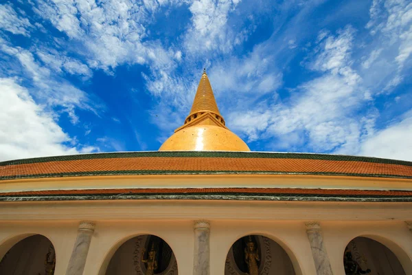 Phra Pathom Chedi (Big pagoda), Nakhon Pathom, Thajsko — Stock fotografie