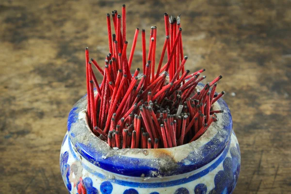 incense burner incense stick incense stick in a pot on the spot