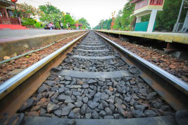 Royal pavilion hua hin tren istasyonunun, prachuap khiri khan, thailand