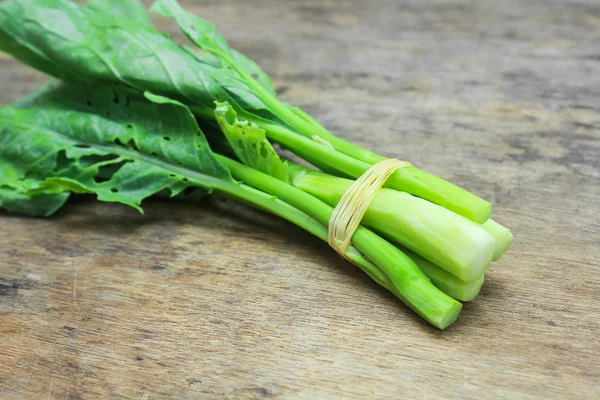Fresh green chinese kale — Stock Photo, Image