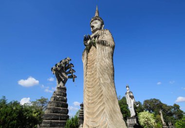 Dev heykeller Heykel Parkı - nong khai, thailand