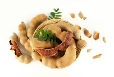 yaprak, sağlıklı meyve taze tatlı olgun demirhindi