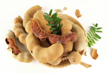 yaprak, sağlıklı meyve taze tatlı olgun demirhindi