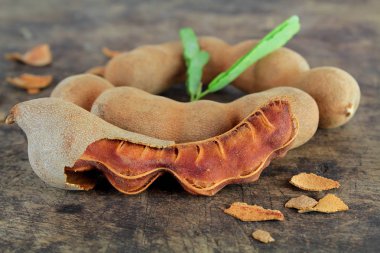 yaprak, sağlıklı meyve taze tatlı olgun demirhindi