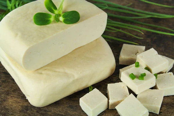 La soja y el tofu son una buena fuente de proteína — Foto de Stock