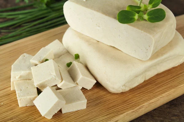 La soja y el tofu son una buena fuente de proteína — Foto de Stock