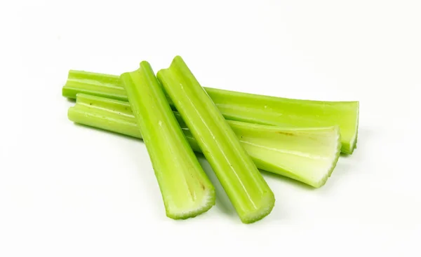 Čerstvě zelený celer izolované na bílém pozadí — Stock fotografie