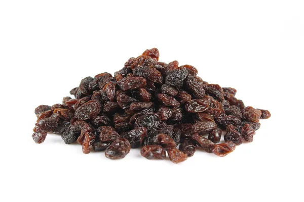 Raisins isolés sur fond blanc — Photo