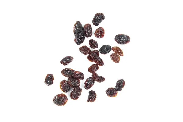 Raisins isolated on white background — Stock Photo, Image