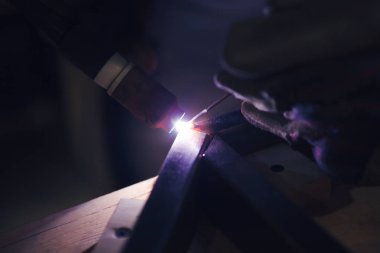 kaynak işlemi portre.