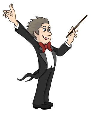 Dirigent kat sopa Müzik Orkestrası