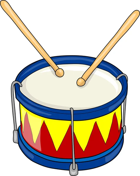 Muziekinstrument Drum. — Stockfoto