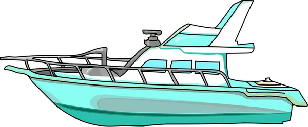 A imagem mostra o barco — Fotografia de Stock