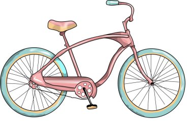 Bisiklet resim gösterir