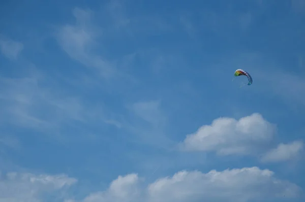 Colorful Kite Flying Sky — Stock Photo, Image