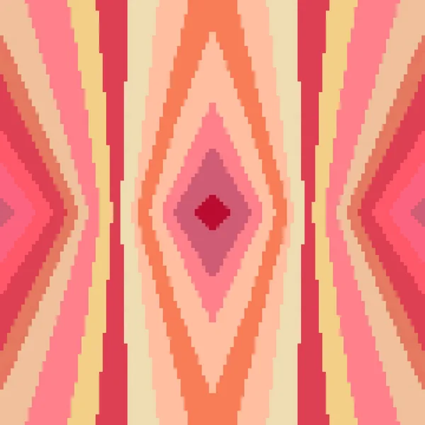 Геометричний Абстрактний Безшовний Візерунок Фону Піксельного Мистецтва Схема Років Піксельне — стоковий вектор