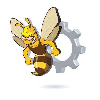 İşçi arı, maskot tasarım