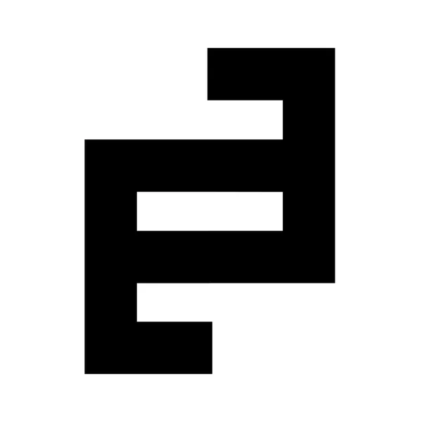 การออกแบบเครื่องหมายอักษร — ภาพเวกเตอร์สต็อก