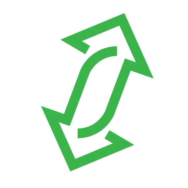 Concept de conception de recyclage — Image vectorielle