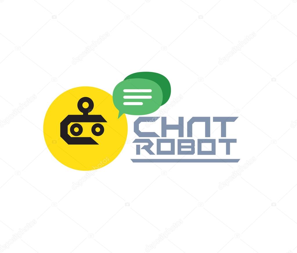 Chat Robot Illustration