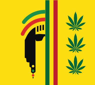 Reggae kültürü konsept tasarımı