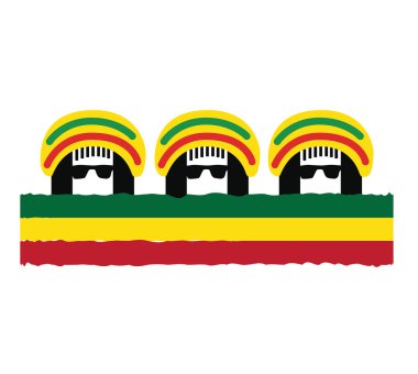 Reggae kültürü konsept tasarımı
