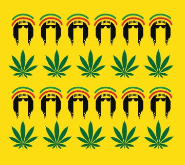 Reggae kültürü konsept tasarımı