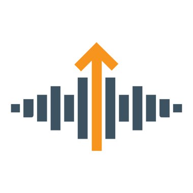 Müzik sinyal kavramı simgesi