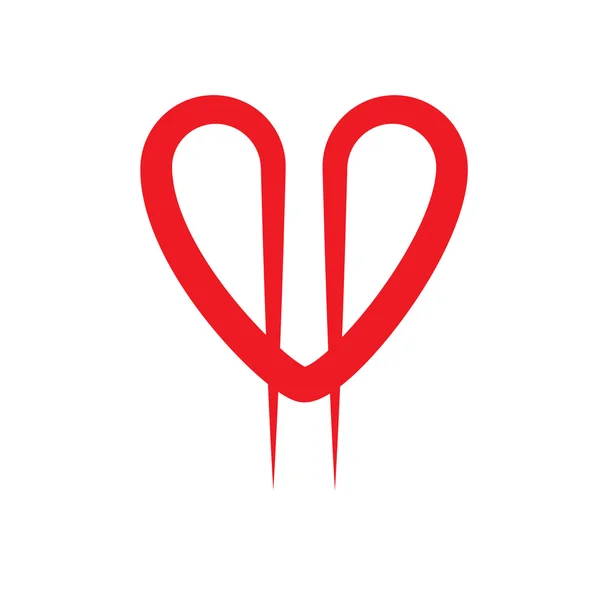 Heart Shape Design — Stock Vector