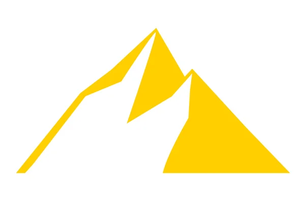 Diseño del logotipo de montaña — Archivo Imágenes Vectoriales