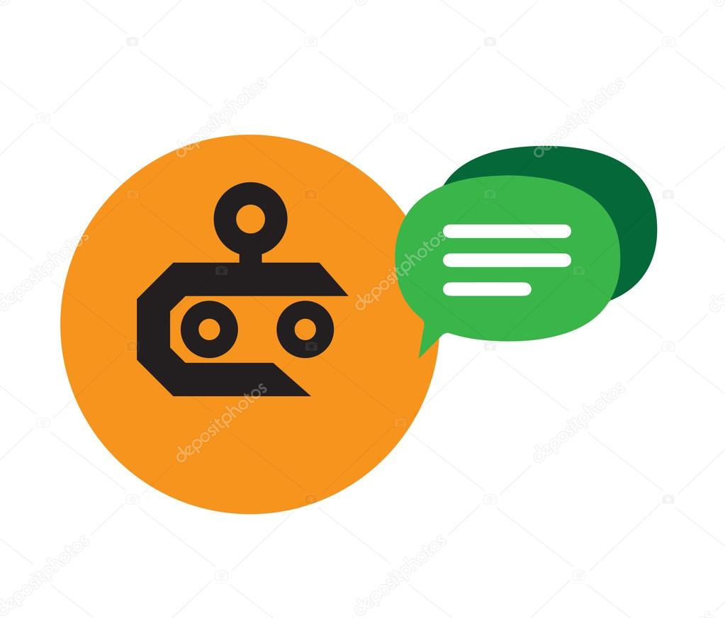 Chat Robot Illustration