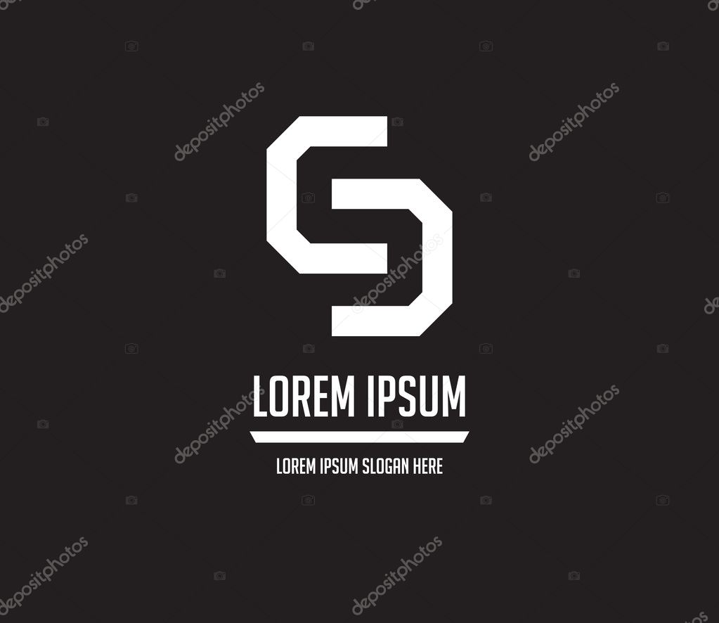 Cd Logo Monogram Design Stock Vector C Sdcrea 125535024