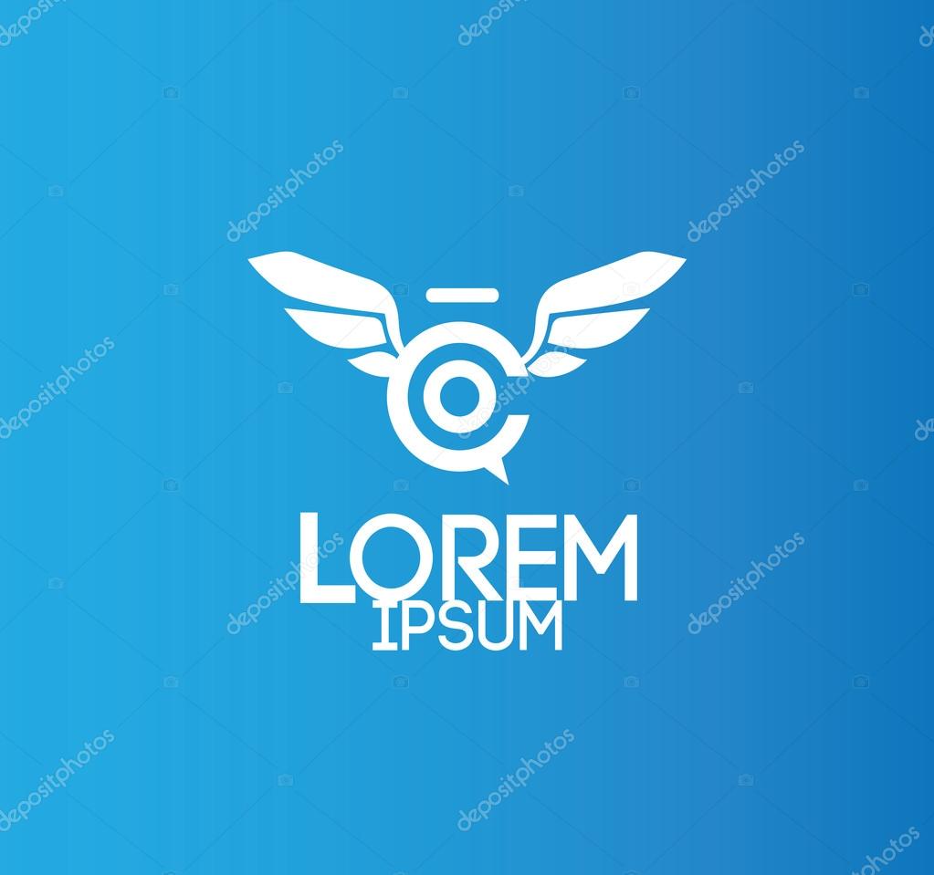Social Media Logo Concept Design. AI 10 supported.