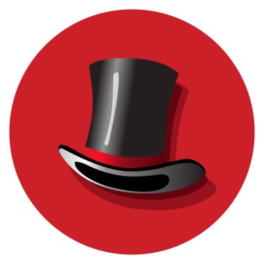 Uzun boylu Fedora illüstrasyon