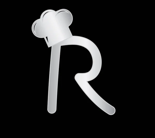 คอนเซ็ปต์การออกแบบตัวอักษร: R — ภาพเวกเตอร์สต็อก