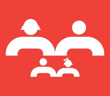 Aile simgesi tasarım