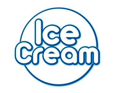 dondurma logosu tasarımı