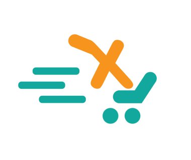 X için alışveriş sepeti simgesini