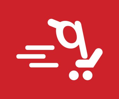 Q için alışveriş sepeti simgesini