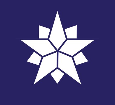 Bir renk yıldız Logo