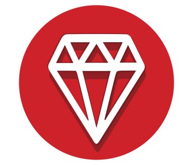 Elmas simgesi tasarımı