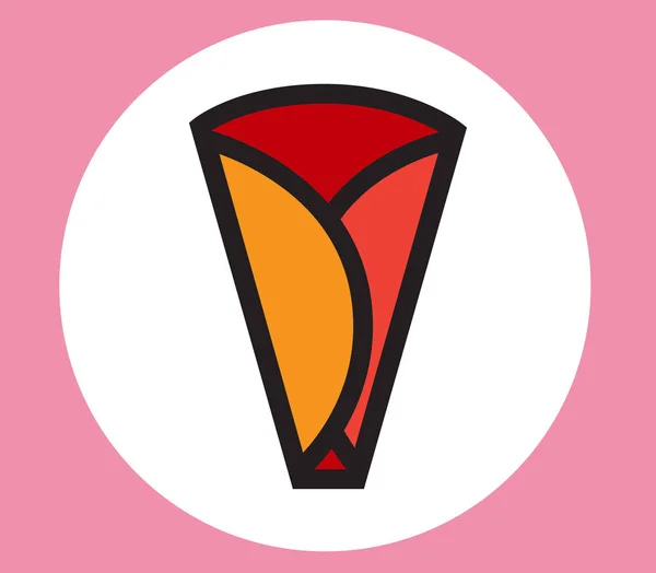 Krep ikony designu — Stockový vektor