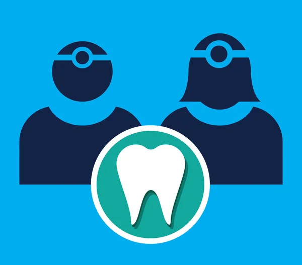 Design ícone dentista —  Vetores de Stock
