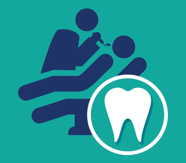 Dentist Icon Design — Stock Vector