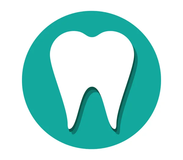 Design de ícone de dente —  Vetores de Stock