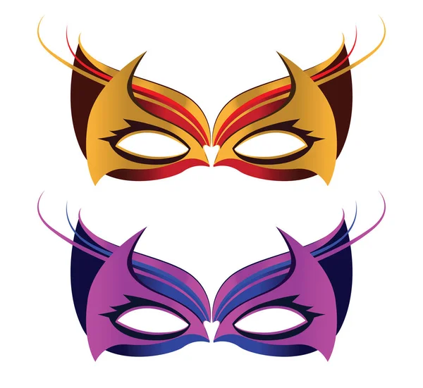Lunettes de mascarade Design — Image vectorielle