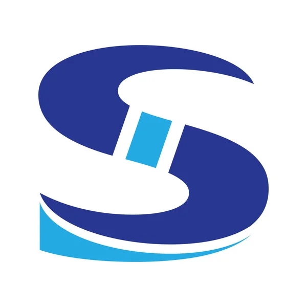 Estetik S logosu — Stok Vektör