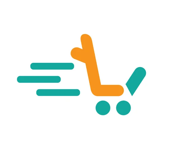 Shopping Cart Icon For L — Wektor stockowy